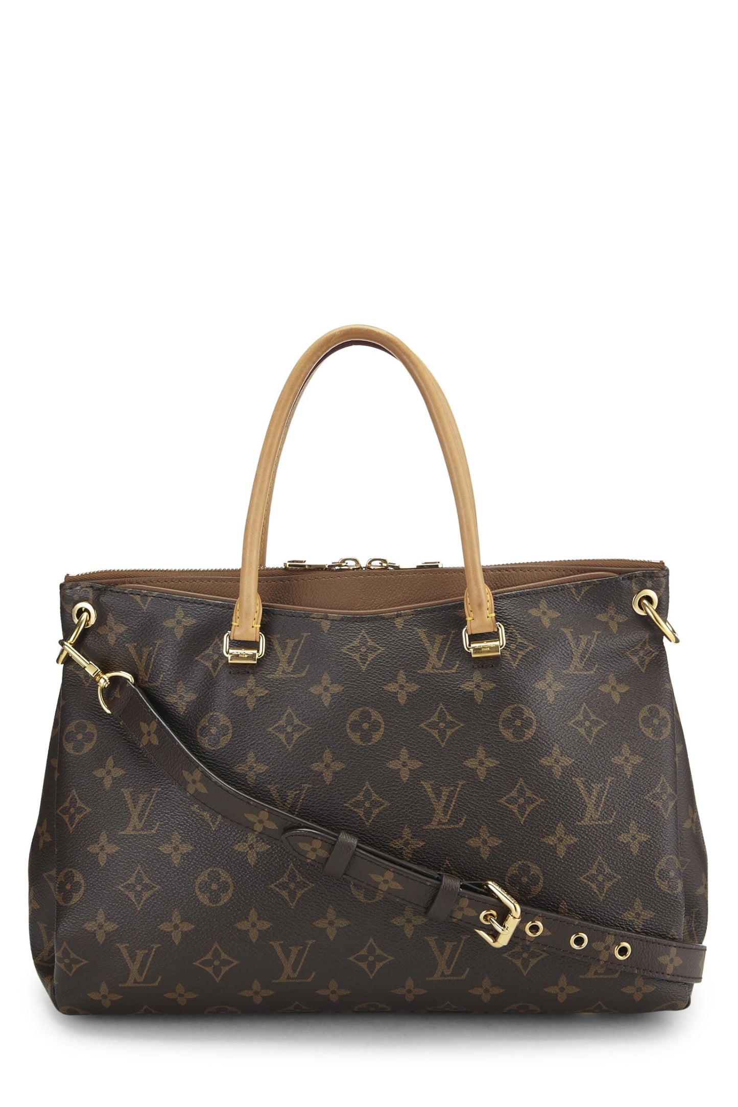 Louis Vuitton,  Brown Monogram Canvas Pallas, Brown
