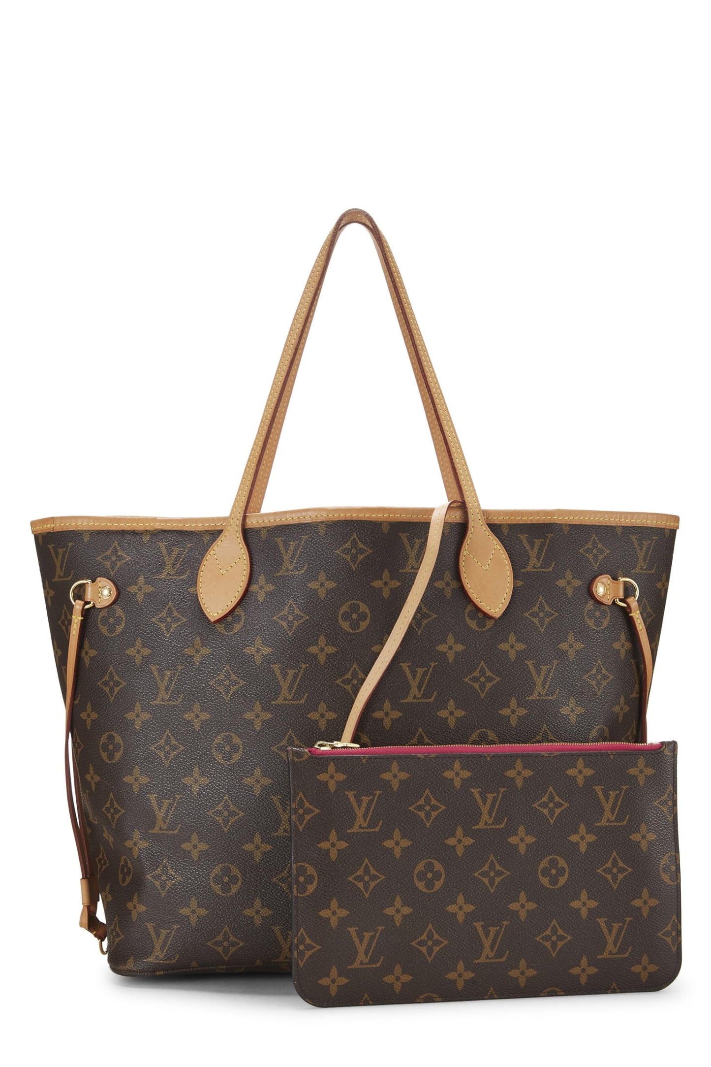 Louis Vuitton,  Pink Monogram Canvas Neo Neverfull MM, Pink