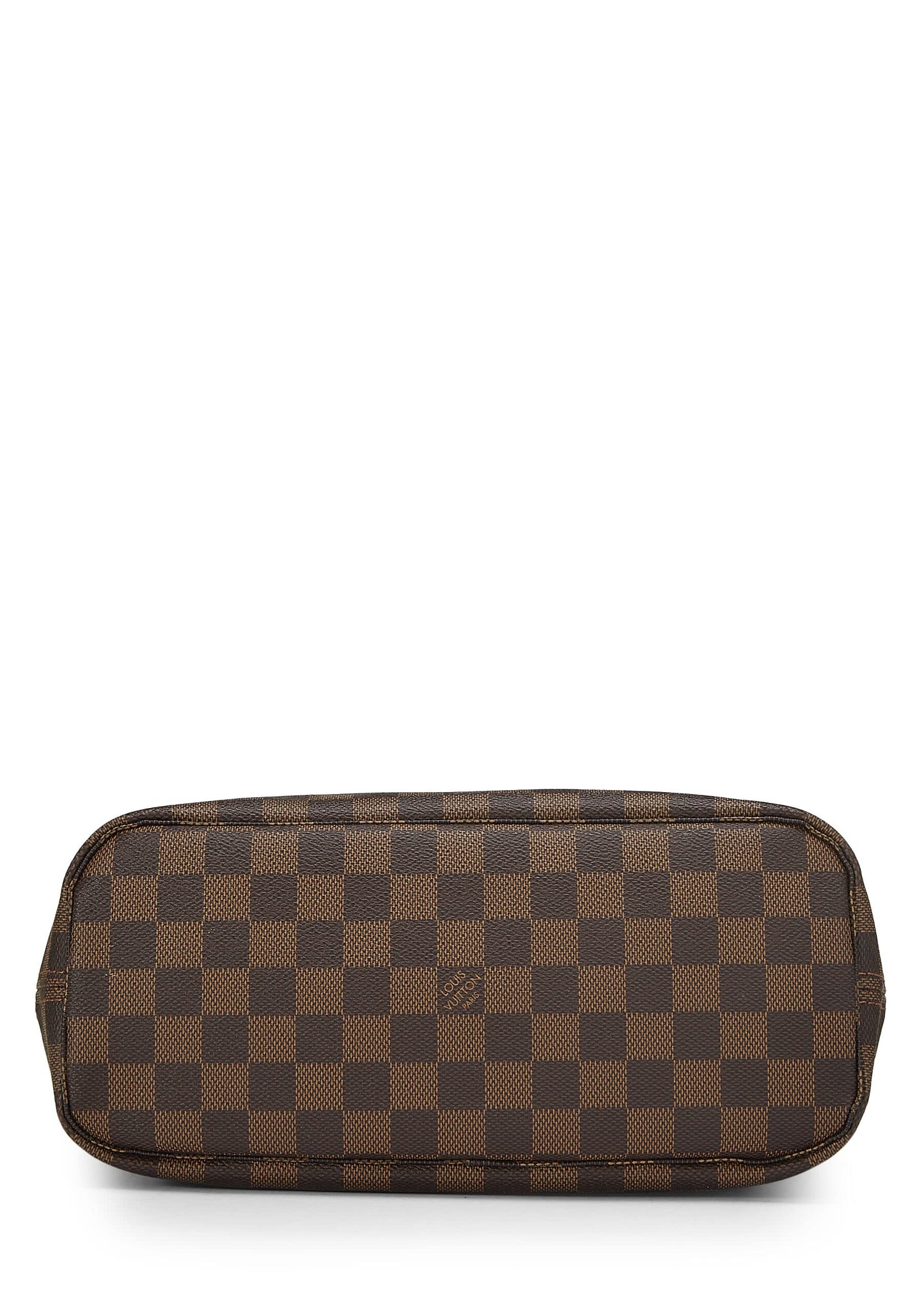 Louis Vuitton,  Damier Ebene Neverfull PM, Brown