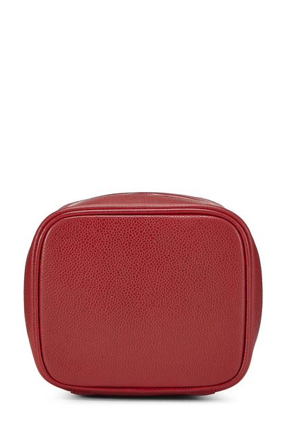 Chanel,  Red Caviar Timeless Vanity, Red