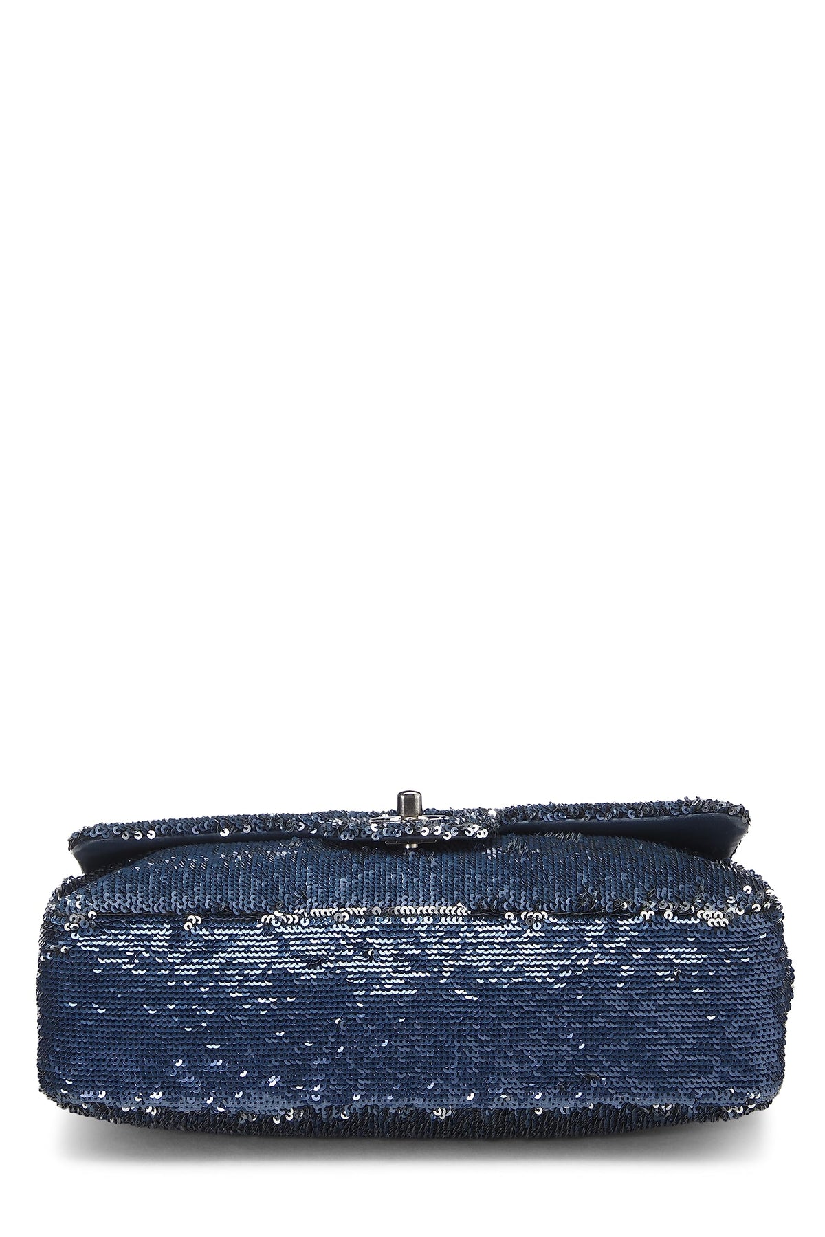 Chanel,  Paris-Cuba Navy Sequin Classic Flap Bag Medium, Navy