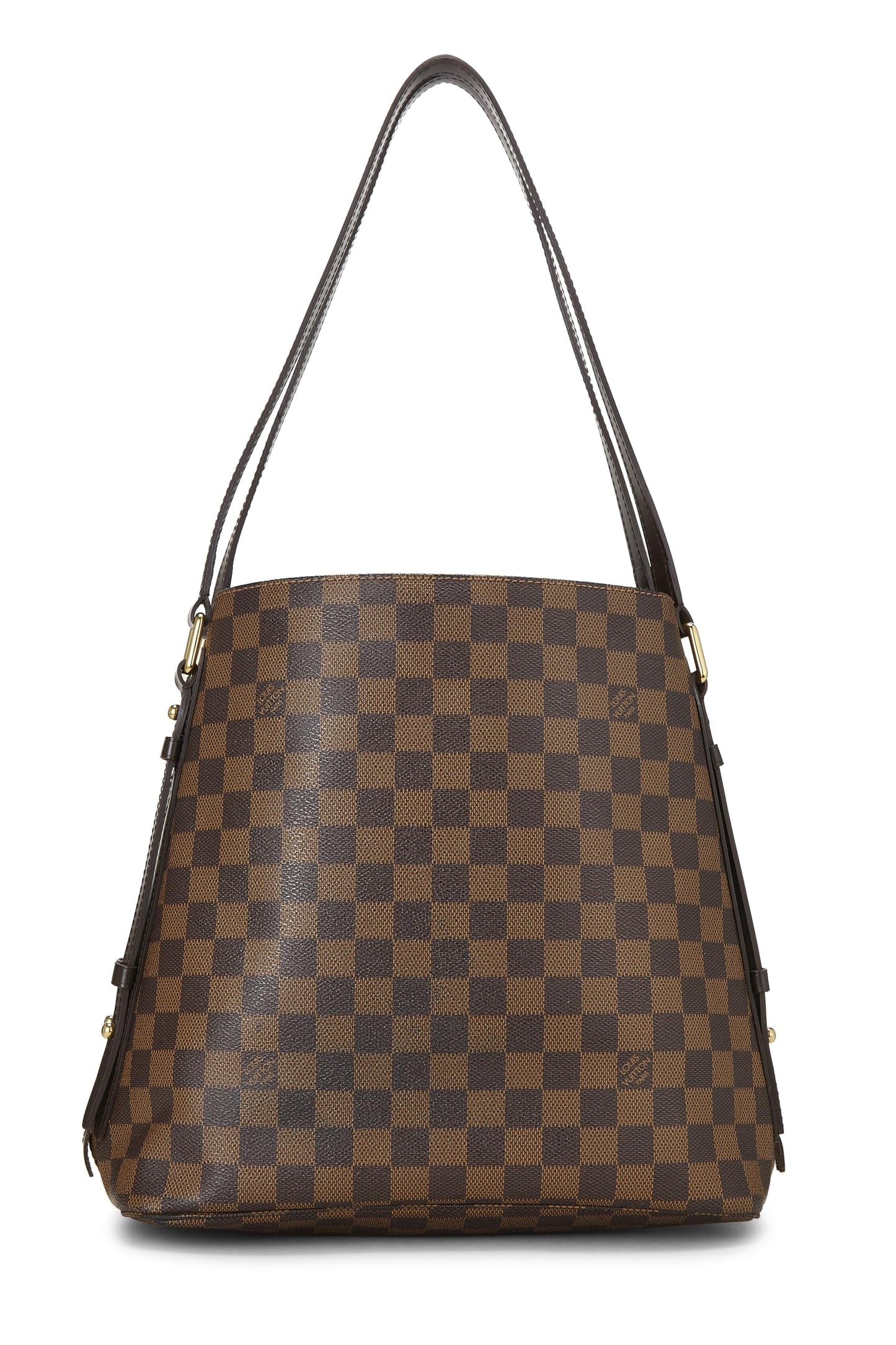 Louis Vuitton,  Damier Ebene Cabas Rivington, Brown