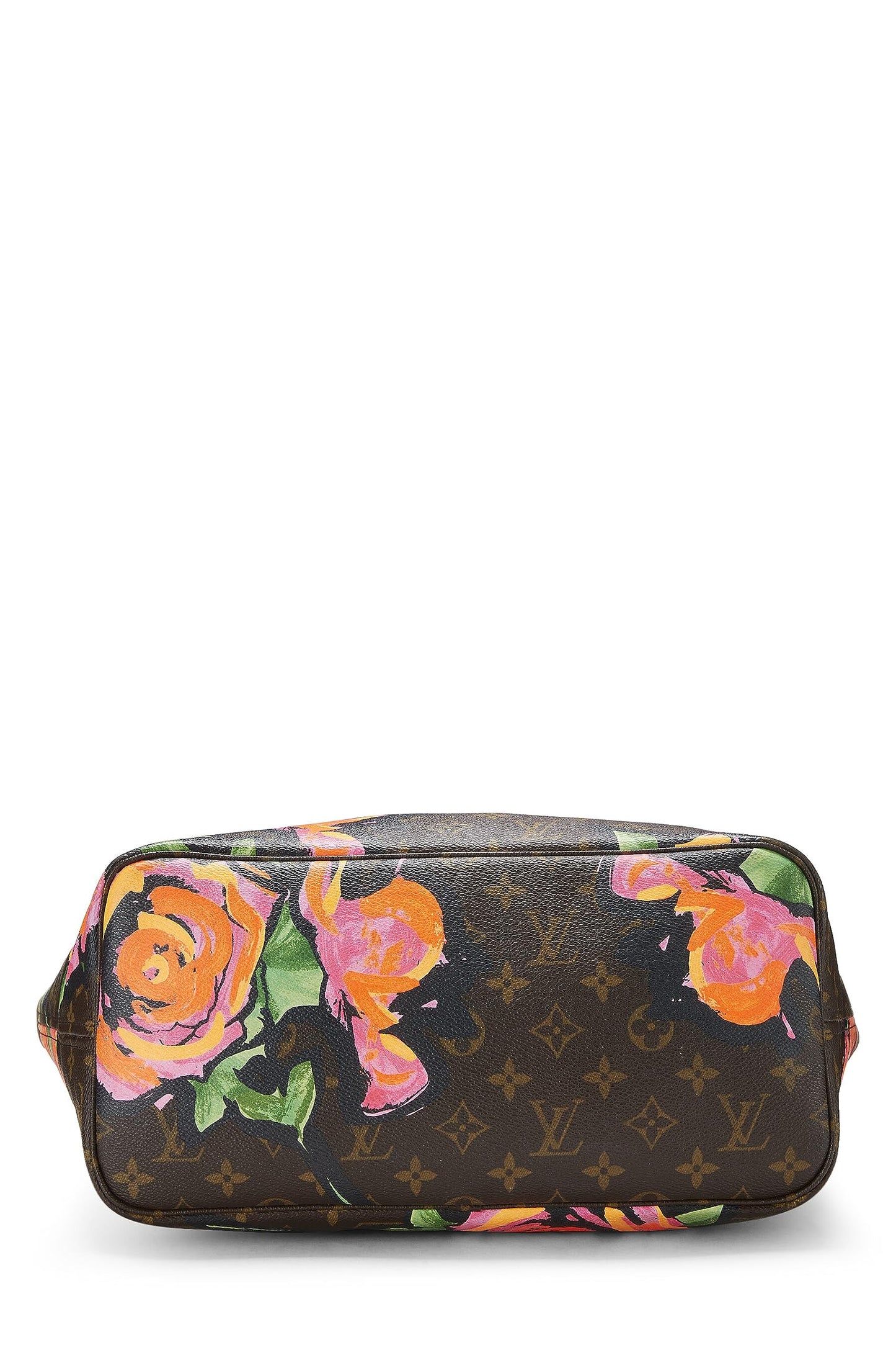 Louis Vuitton,  Stephen Sprouse x Louis Vuitton Monogram Canvas Roses Neverfull MM, Brown