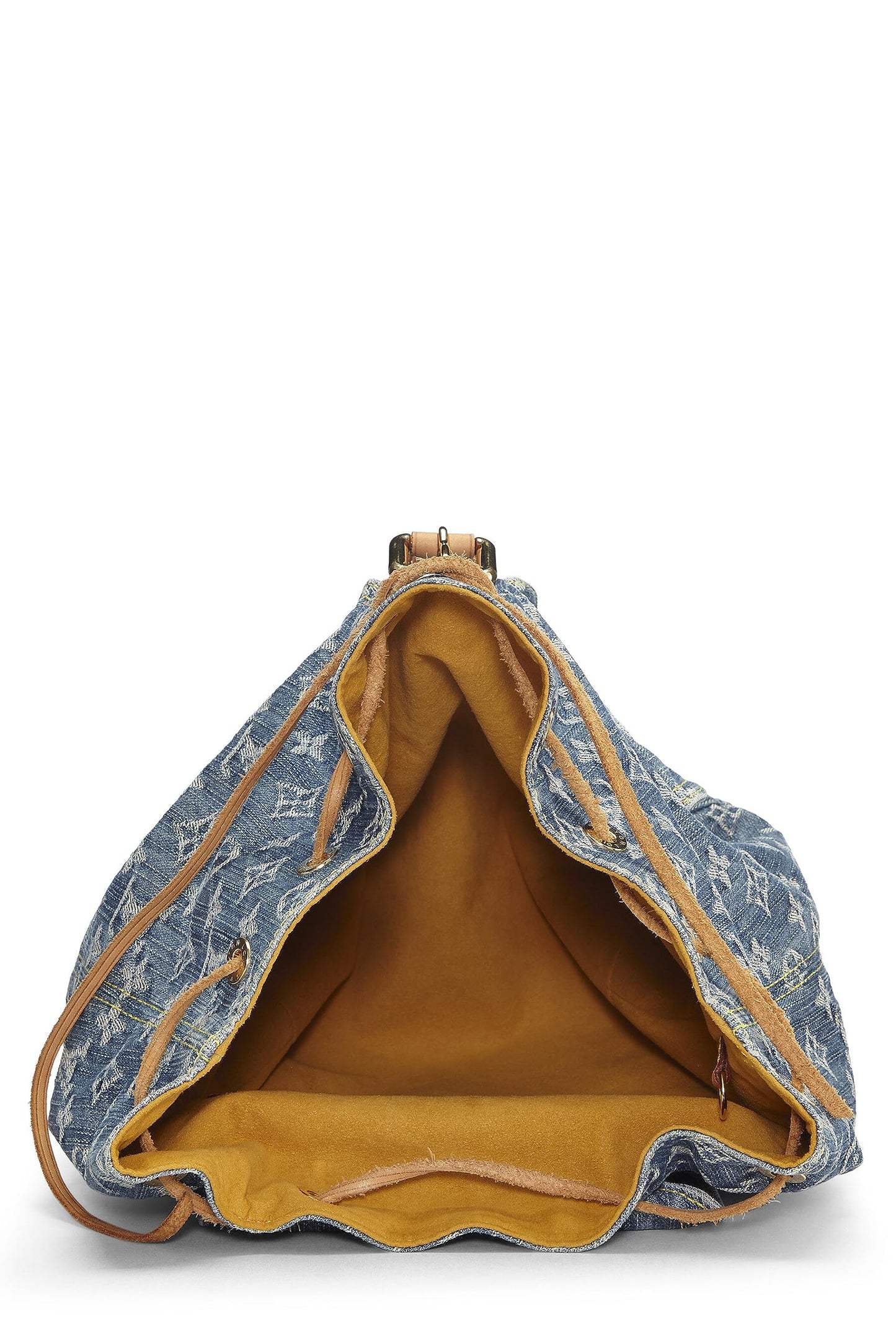 Louis Vuitton,  Blue Monogram Denim Sac a Dos GM, Blue