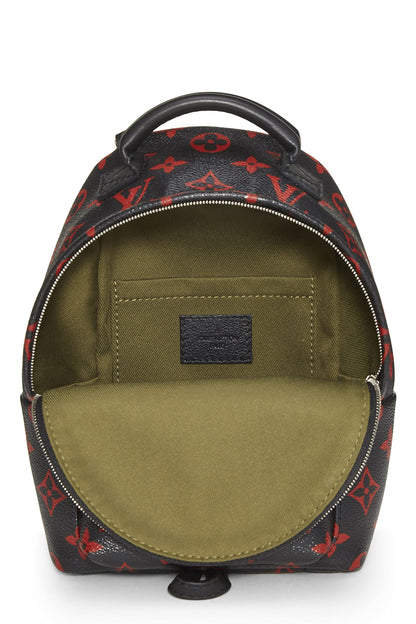 Louis Vuitton,  Monogram Infrarouge Palm Springs Backpack Mini, Black