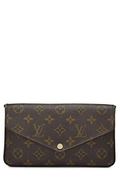 Louis Vuitton,  Monogram Canvas Felicie, Brown