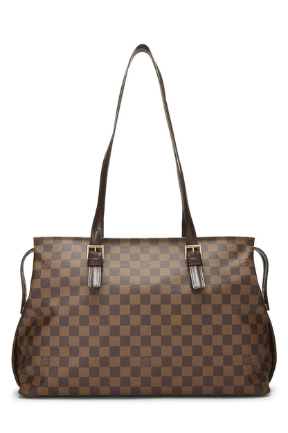 Louis Vuitton,  Damier Ebene Chelsea, Brown