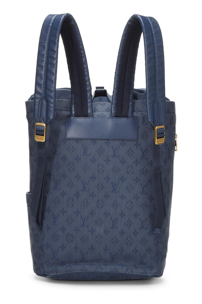 Louis Vuitton,  Blue Monogram Denim Chalk Backpack, Blue