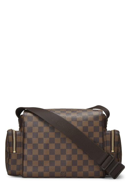 Louis Vuitton,  Damier Ebene Melville Messenger, Brown