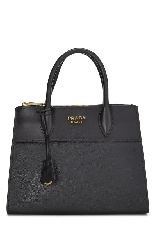 Prada,  Black City Paradigme Handbag Small, Black