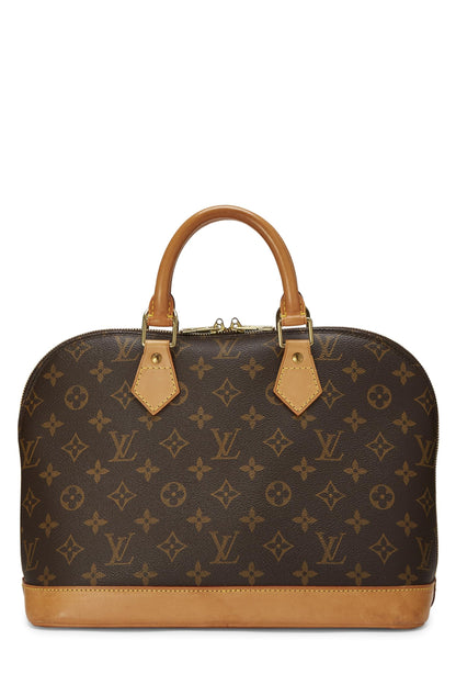 Louis Vuitton,  Monogram Canvas Alma PM, Brown