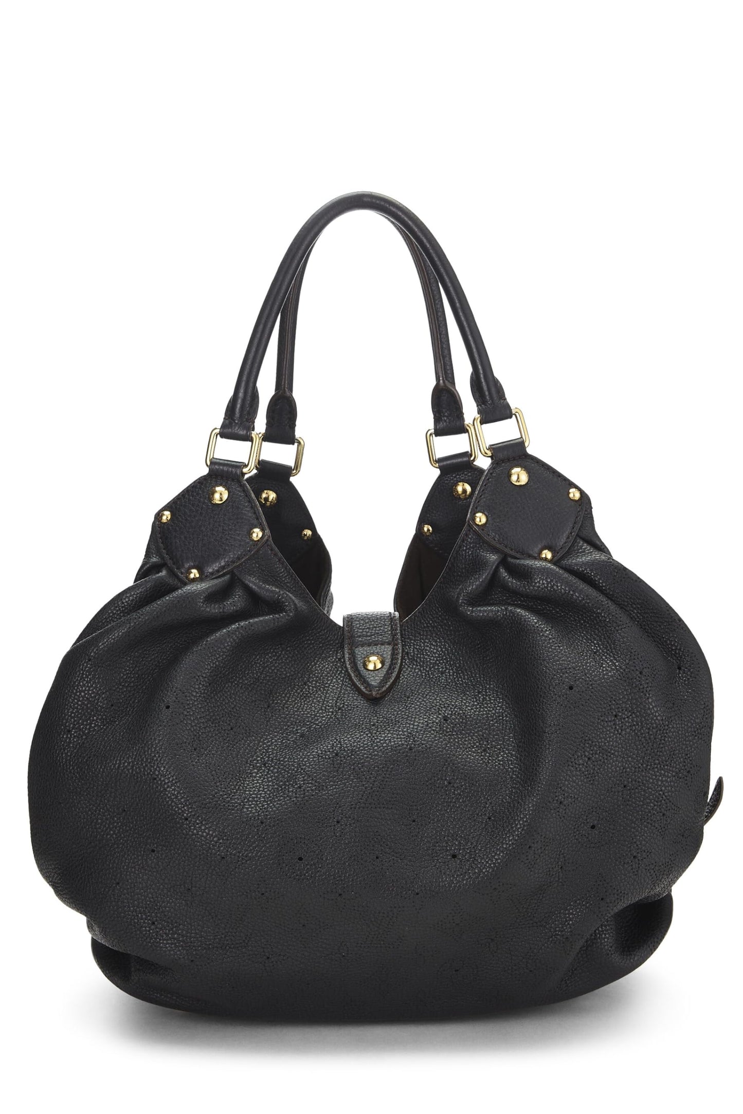 Louis Vuitton,  Black Monogram Mahina Large, Black