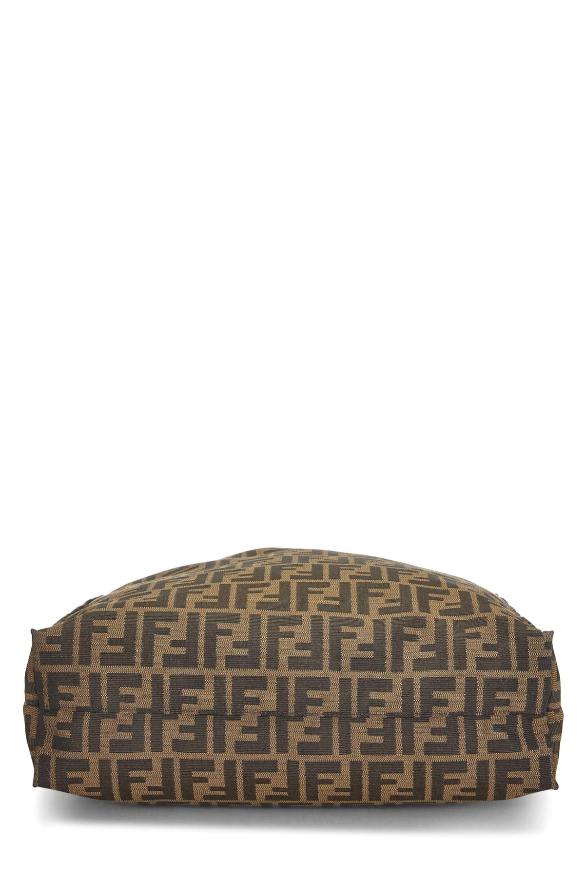 Fendi,  Brown Zucca Canvas Vertical Tote, Brown