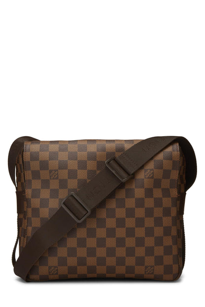 Louis Vuitton,  Damier Ebene Naviglio, Brown