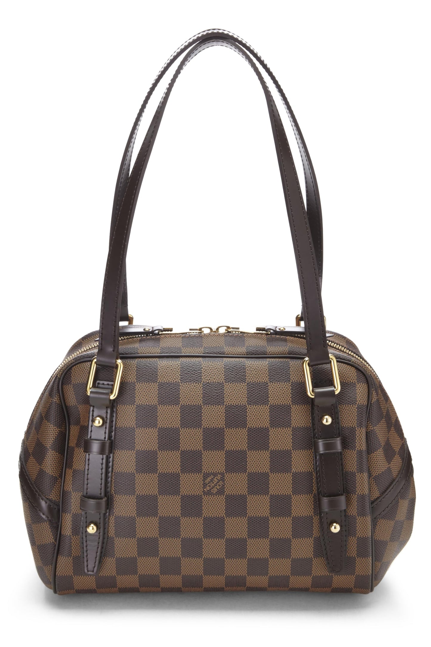 Louis Vuitton,  Damier Ebene Rivington PM, Brown