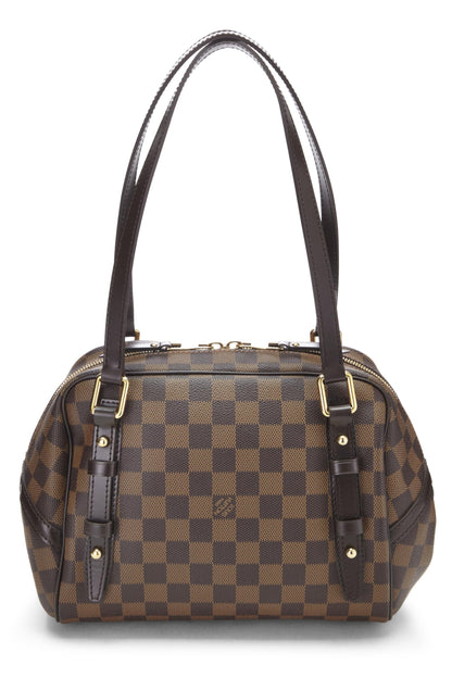Louis Vuitton,  Damier Ebene Rivington PM, Brown