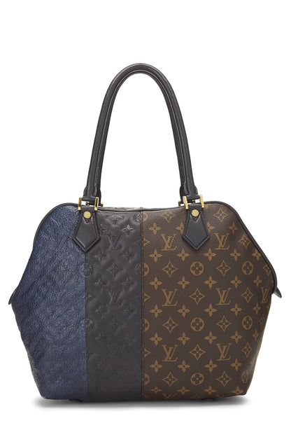 Louis Vuitton,  Monogram Marine Blocks Tote, Brown