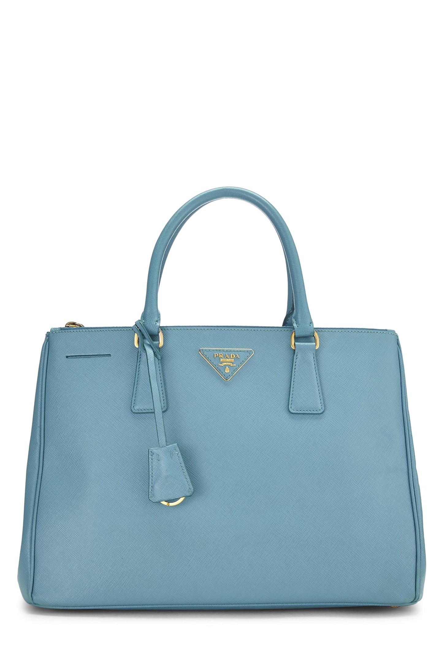 Prada,  Blue Saffiano Executive Tote Medium, Blue