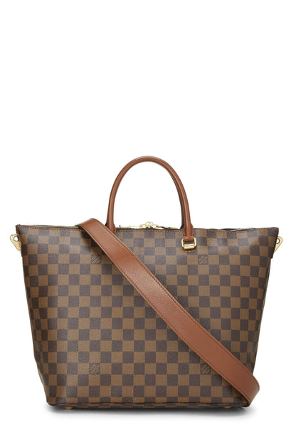Louis Vuitton,  Damier Ebene Belmont, Brown