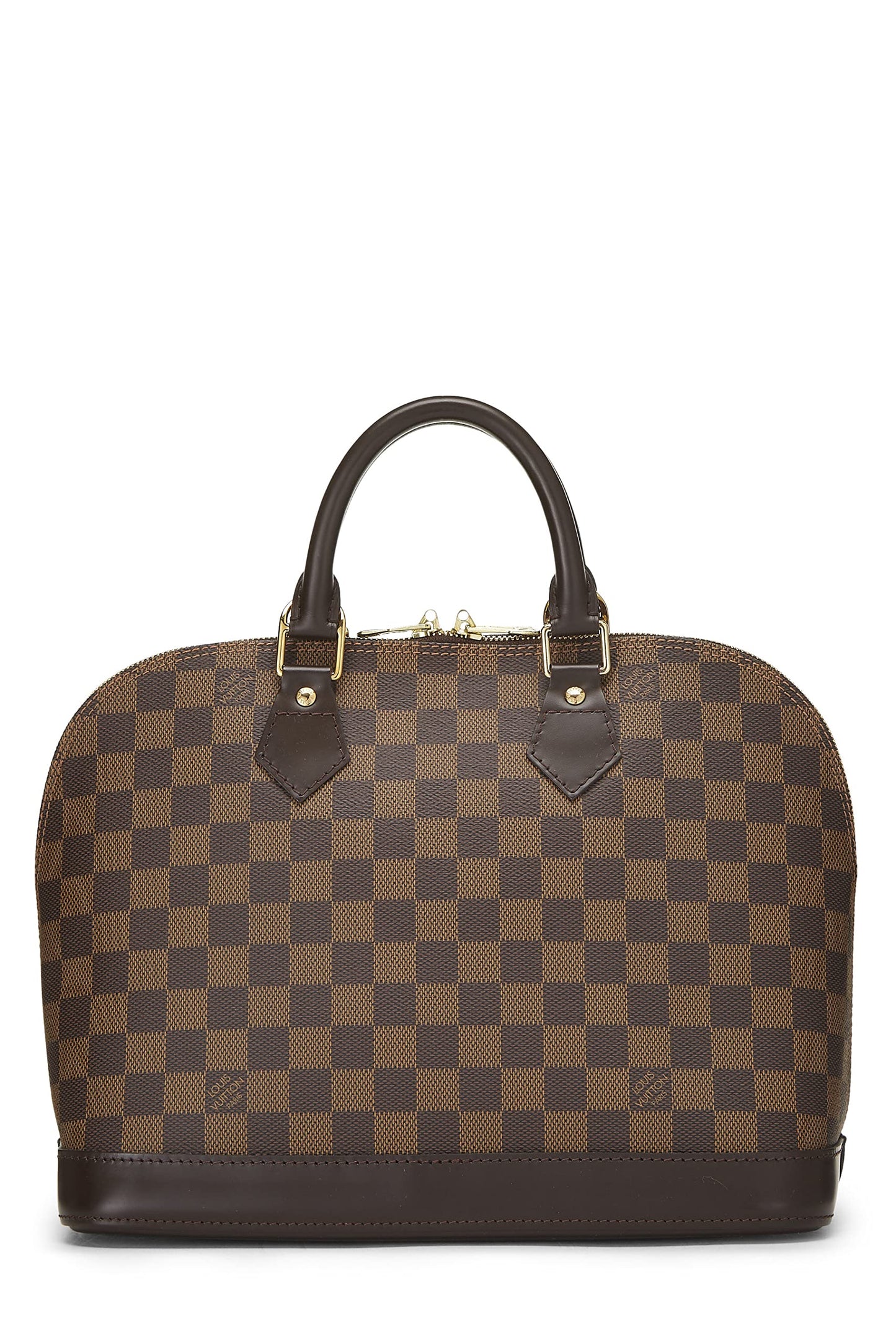 Louis Vuitton,  Damier Ebene Alma PM, Brown