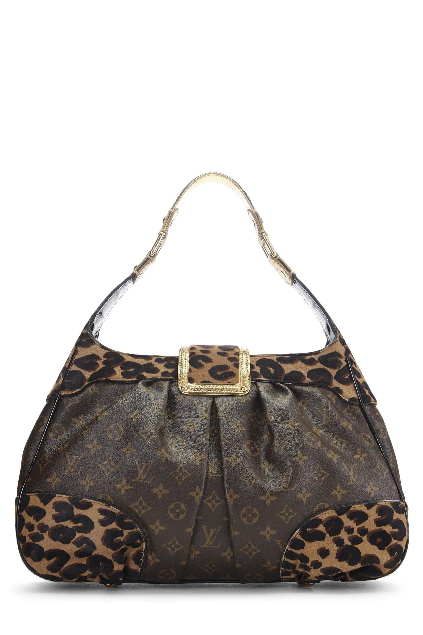 Louis Vuitton,  Monogram Leopard Polly, Brown