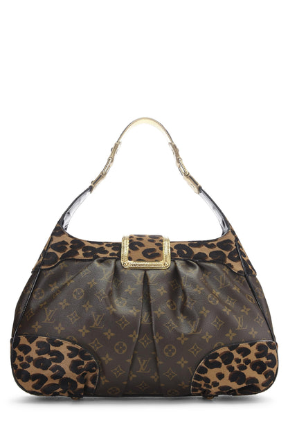 Louis Vuitton,  Monogram Leopard Polly, Brown