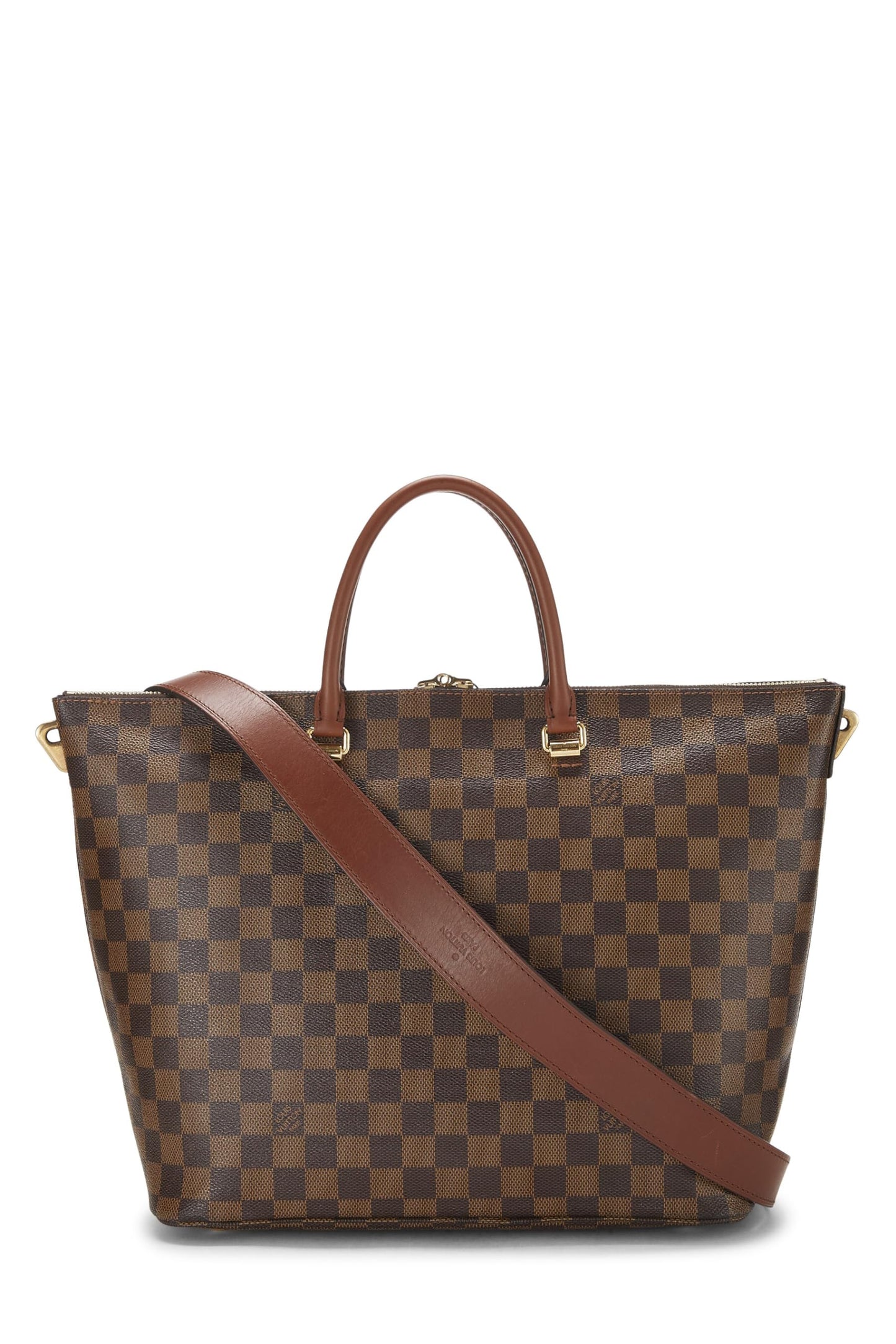 Louis Vuitton,  Damier Ebene Belmont, Brown