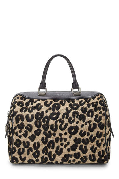 Louis Vuitton,  Stephen Sprouse x Louis Vuitton Leopard Speedy 30, Black
