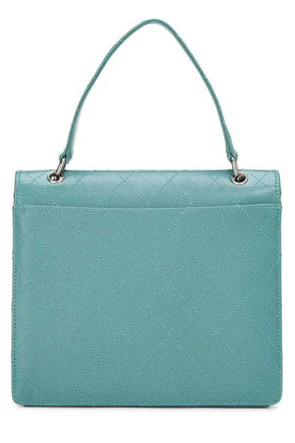 Chanel,  Green Caviar Envelope Flap Bag, Green