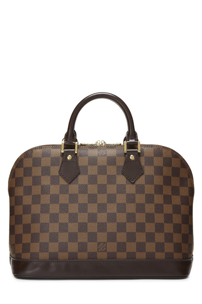 Louis Vuitton,  Damier Ebene Alma PM, Brown