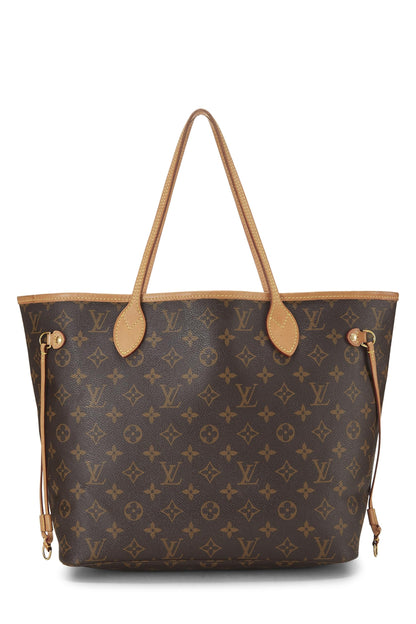 Louis Vuitton,  Red Monogram Canvas Neo Neverfull MM, Red