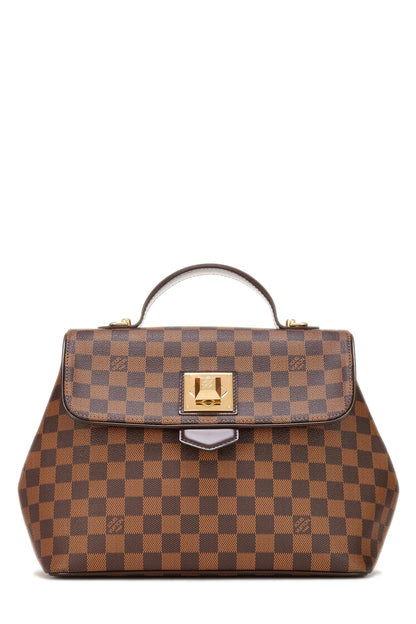 Louis Vuitton,  Damier Ebene Bergamo MM, Brown