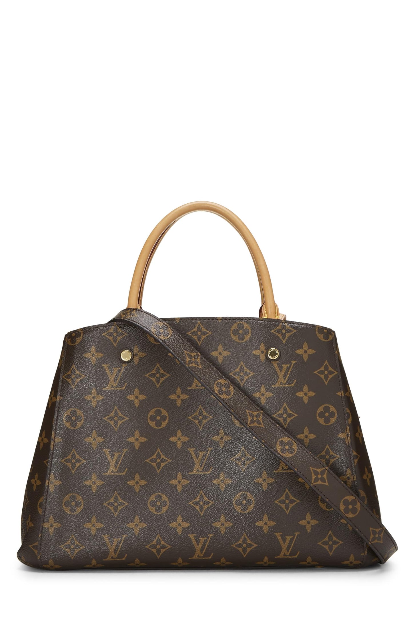 Louis Vuitton,  Monogram Canvas Montaigne MM, Brown