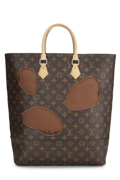 Louis Vuitton,  Comme des Garçons x Louis Vuitton Monogram Bag with Holes, Brown