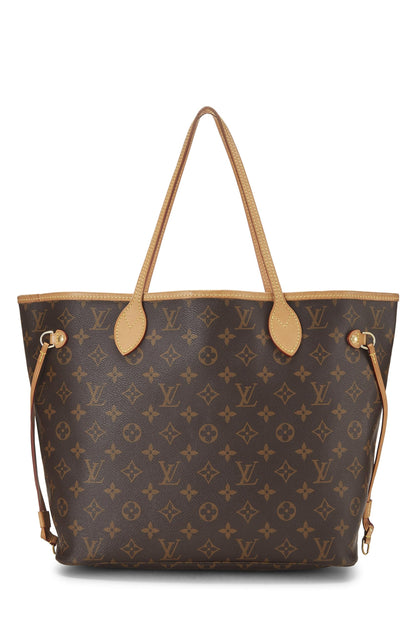 Louis Vuitton,  Red Monogram Canvas Neo Neverfull MM, Red