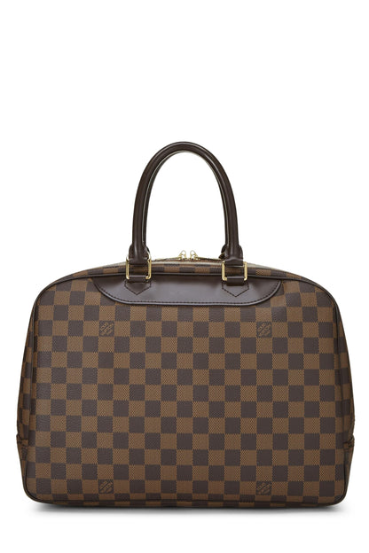 Louis Vuitton,  Damier Ebene Deauville Special Order, Brown