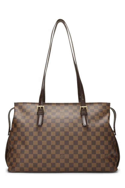 Louis Vuitton,  Damier Ebene Chelsea, Brown