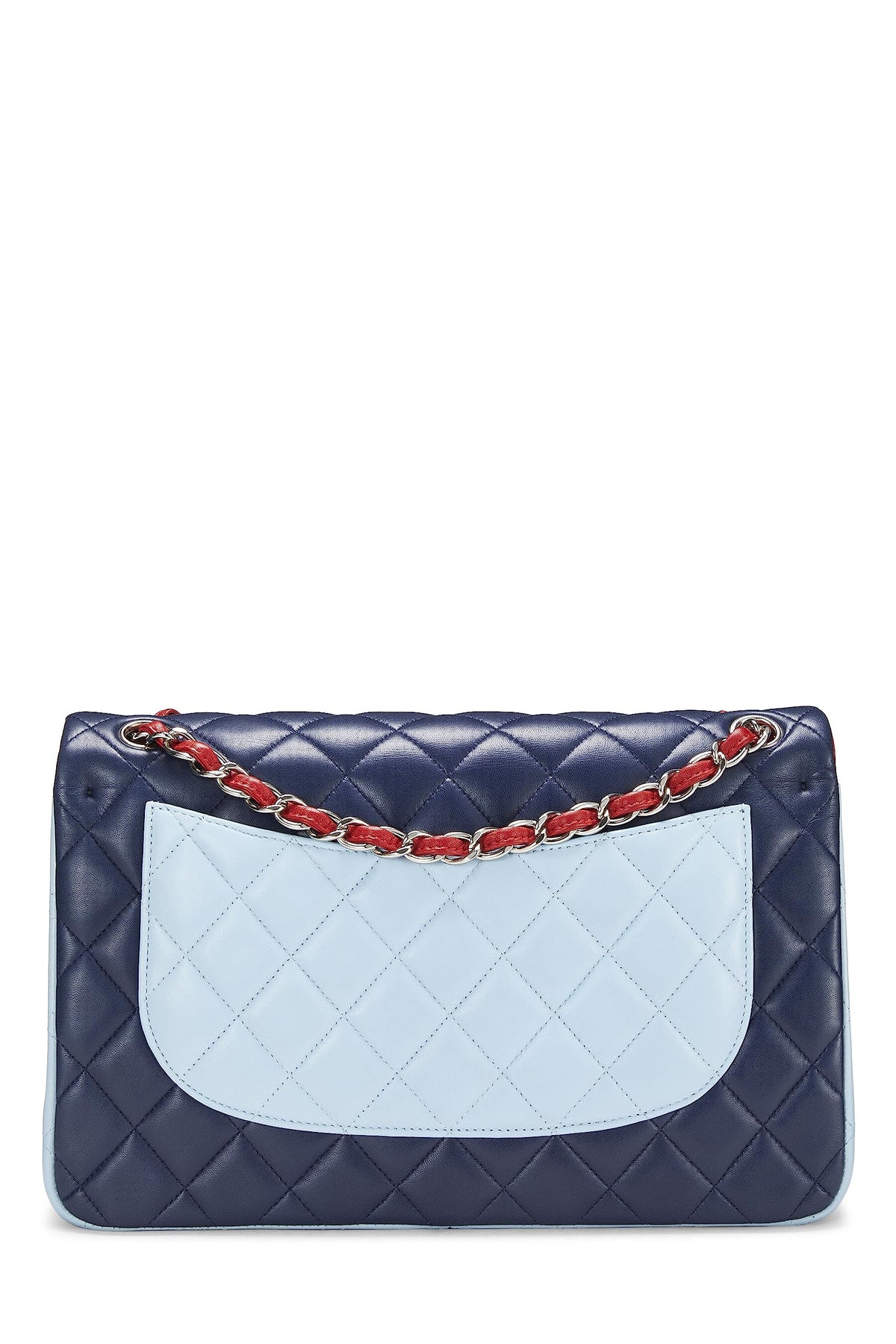 Chanel,  Multicolor Quilted Lambskin New Classic Double Flap Jumbo, Multi