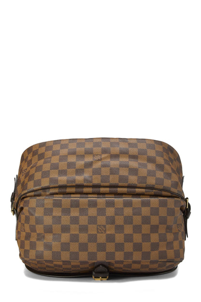 Louis Vuitton,  Damier Ebene Saumur 35, Brown