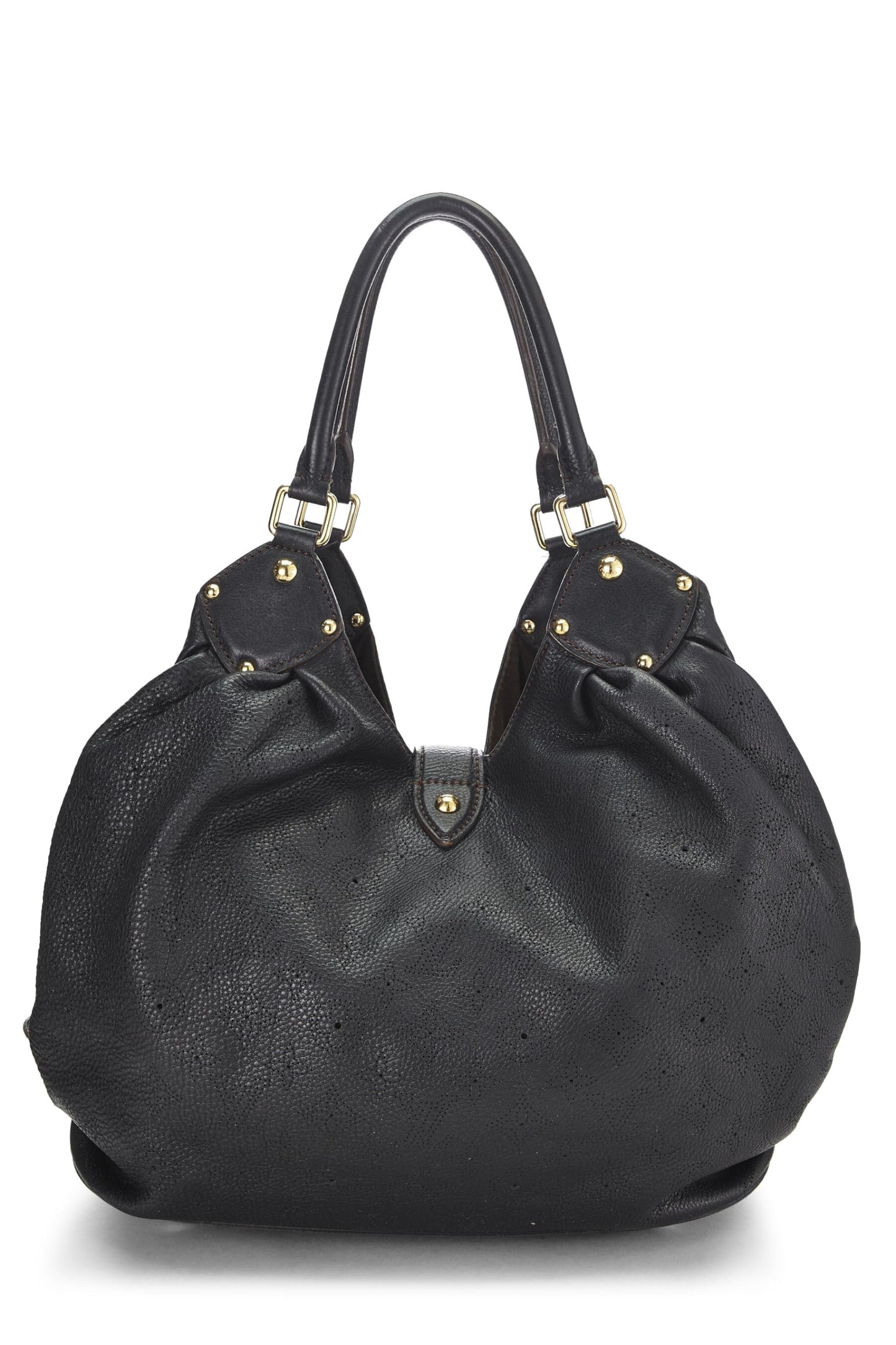 Louis Vuitton,  Black Monogram Mahina Large, Black