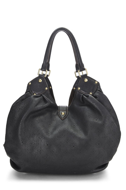 Louis Vuitton,  Black Monogram Mahina Large, Black
