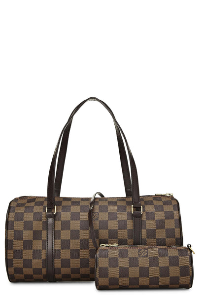 Louis Vuitton,  Damier Ebene Papillon 30 & Mini Set, Brown
