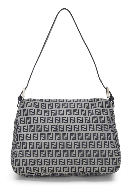 Fendi,  Navy Zucchino Canvas Mama, Navy