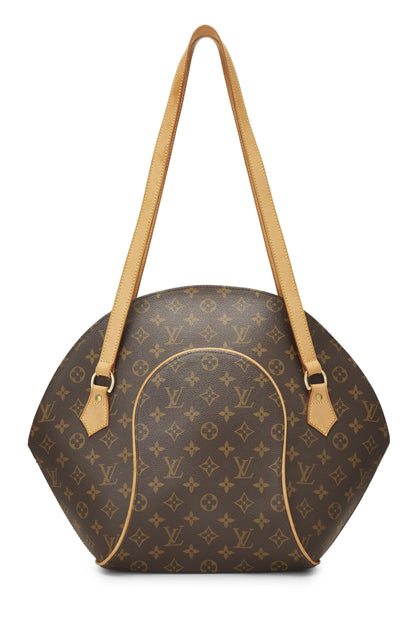 Louis Vuitton,  Monogram Canvas Ellipse Shopping, Brown