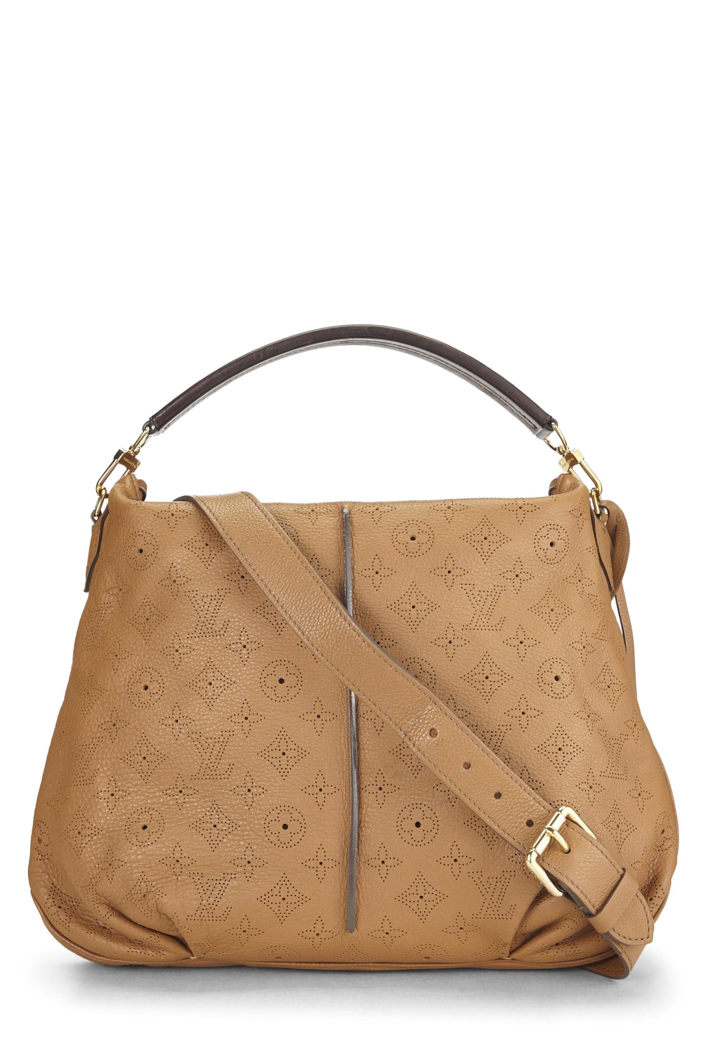 Louis Vuitton,  Brown Monogram Mahina Selene MM, Brown