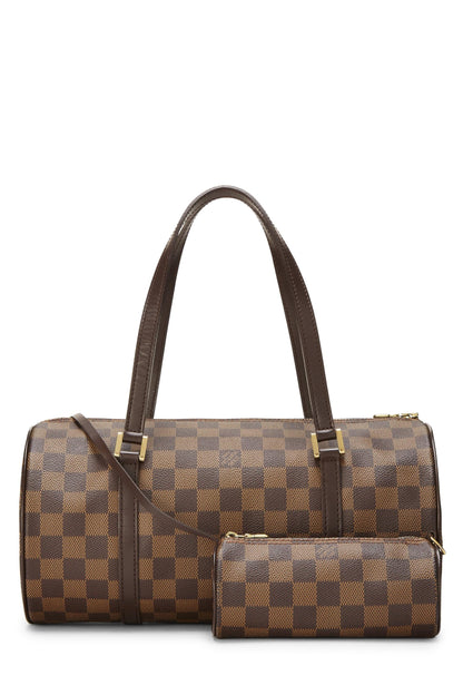 Louis Vuitton,  Damier Ebene Papillon 30 & Mini Set, Brown