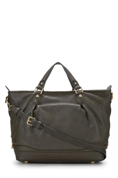 Louis Vuitton,  Green Monogram Mahina Leather Stellar PM, Green