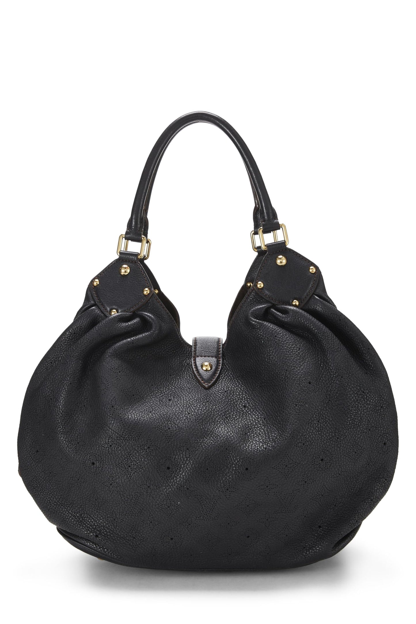 Louis Vuitton,  Black Monogram Mahina Large, Black