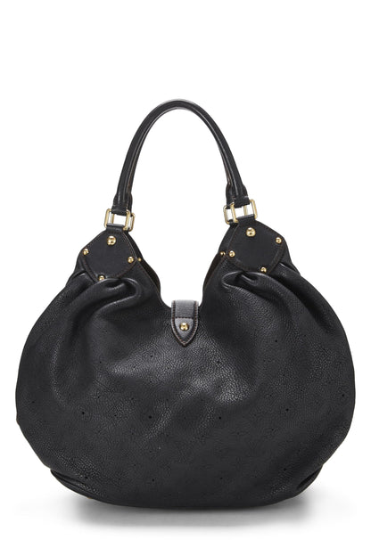 Louis Vuitton,  Black Monogram Mahina Large, Black