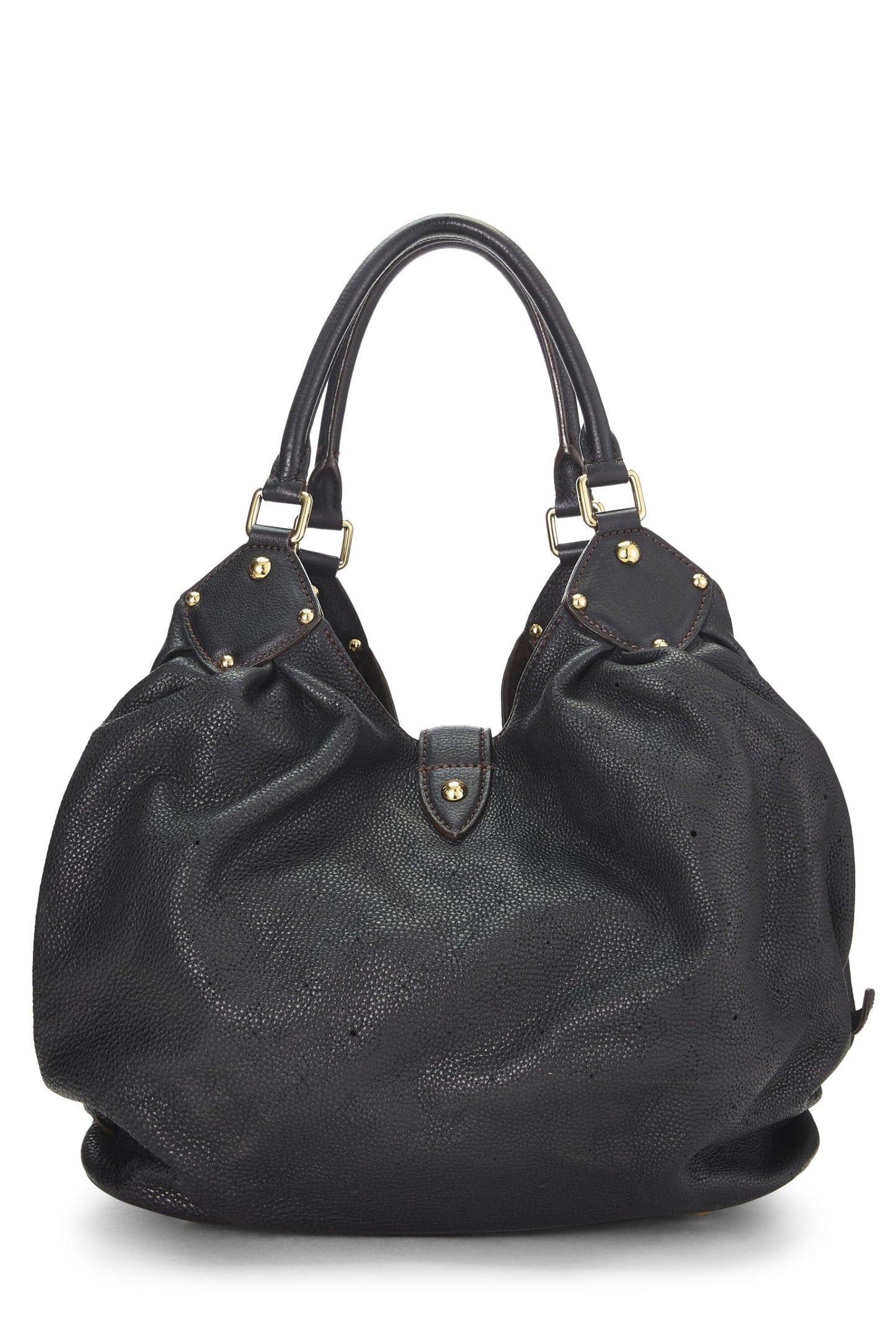 Louis Vuitton,  Black Monogram Mahina Large, Black